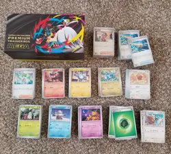 HUGE LOT Pokemon Mega Brave Symphonia 800+ CARDS Premium Trainer Box Evolution - Image 1