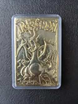 Pokemon Charizard Gold Plated Trading Card - 1999 Burger King - Image 3