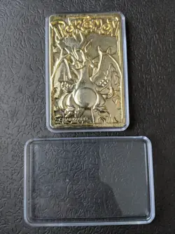 Pokemon Charizard Gold Plated Trading Card - 1999 Burger King - Image 5