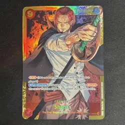 OP01-120 Shanks SEC - One Piece TCG English Card Near-Mint Secret Rare - Image 1