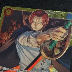 OP01-120 Shanks SEC - One Piece TCG English Card Near-Mint Secret Rare - Image 3