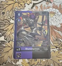 Digimon Card Game Limited Foil Mummymon EX10-051 U Sinister Order - Image 1