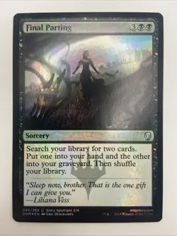 Final Parting -Foil Near Mint MTG Dominaria - Image 1