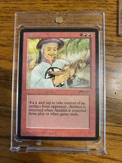 Magic The Gathering Arabian Nights Aladdin - Image 1