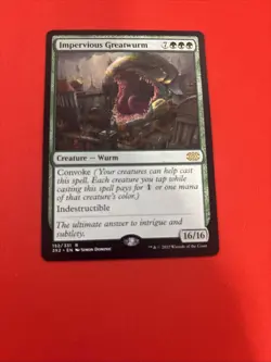 Impervious Greatwurm Double Masters 2022 Regular - Image 1