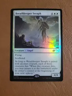 NM FOIL Breathkeeper Seraph SLD #1345 Angel's Secret Lair - Image 1