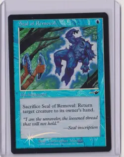Magic: The Gathering Seal of Removal Nemesis Foil (LP) - Image 1