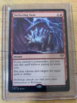Magic the Gathering Deflecting Swat Commander Masters #214 Near Mint - Image 1