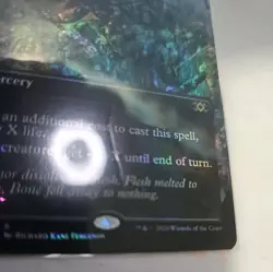 Toxic Deluge (Borderless) Double Masters Foil, Moderatly played - Image 2