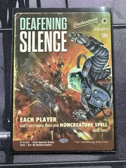 MTG Deafening Silence SHOWCASE Edge of Eternities Special Guest 120 NM - Image 1