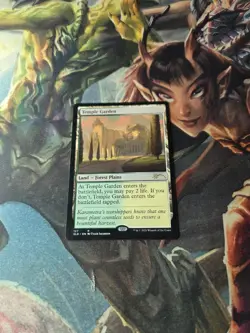 Temple Garden Secret Lair Drop Regular Shock Land - Image 1
