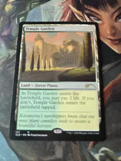 Temple Garden Secret Lair Drop Regular Shock Land - Image 2