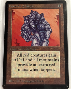 Magic the Gathering; Gauntlet of Might - Beta Edition - Image 3