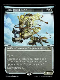 Cloudsteel Kirin (Showcase) 364 Foil R Kamigawa: Neon Dynasty - Image 1