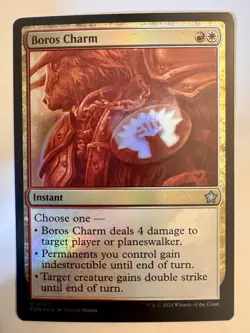 1 x Boros Charm-Magic the Gathering-MTG-Foundations - FOIL FDN - Image 1