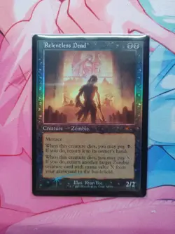 Relentless Dead NM Retro-Frame Foil MTG Secret Lair Bonus Unplayed Magic - Image 3