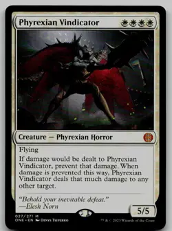 Phyrexian Vindicator M Phyrexia: All Will Be One 27 NM - Image 1