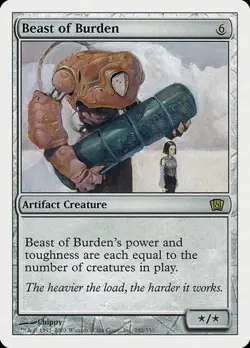 2x Beast of Burden 8th Edition NM MTG - Image 1