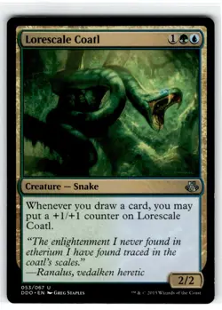 MTG Magic The Gathering Lorescale Coatl Uncommon Near Mint - Image 1