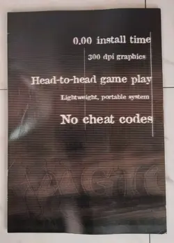 Vintage 1997 Magic The Gathering - Portal Demo Magazine Ad Sealed Pack On Card - Image 2