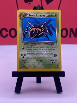Dark Ariados 17/105 Neo Destiny WOTC Pokemon TCG Regular Rare 1999 MP - Image 2