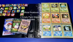 Pokemon 151 Original Complete Set 151/150 BASE JUNGLE FOSSIL Binder Collection - Image 2