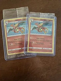Pokemon TCG Special Delivery Charizard Promo SWSH075 (Sealed) - 2X - Image 1