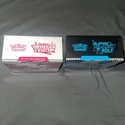 Pokemon TCG Scarlet & Violet Black Bolt And White Flare ETB Combo (1 Of Each) - Image 5