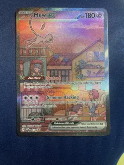 2023 POKEMON SVP EN-SV BLACK STAR PROMO 151 ULTRA-PREMIUM COLL #053 MEW Ex - Image 1