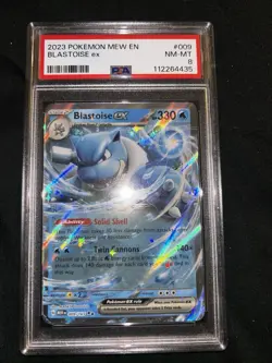 2023 Pokemon Mew En Blastoise Ex Psa 8 - Image 1