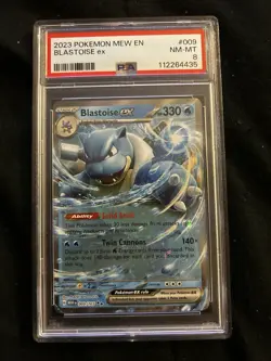 2023 Pokemon Mew En Blastoise Ex Psa 8 - Image 2