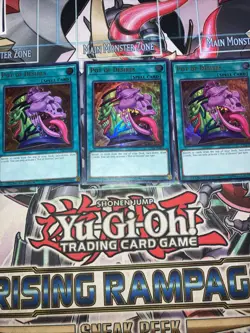 3x Pot Of Desires Ultra Rare CT14-EN004 / RA01-EN056 Yugioh Playset - Image 1