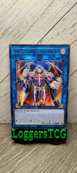 Yu-Gi-Oh! Masterking Archfiend / EXFO-EN090 1st Edition LP - Image 1