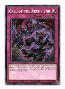 Call of the Archfiend - MP18-EN219 1st Edition - YuGiOh-LP - Image 1