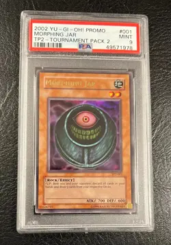 Yugioh Morphing Jar TP2-001 Ultra Rare Mint PSA 9 - Image 3