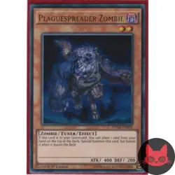 Yugioh Plaguespreader Zombie DUSA-EN076 Ultra Rare 1st Edition NM - Image 1