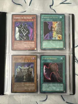 Yu-Gi-Oh! Trading Card Game Card Storage Folder By Konami + Vintage Cards - Image 2