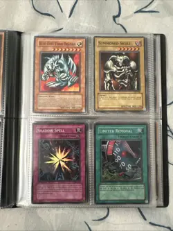 Yu-Gi-Oh! Trading Card Game Card Storage Folder By Konami + Vintage Cards - Image 3