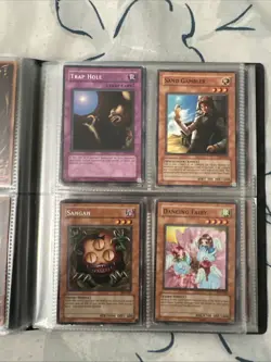 Yu-Gi-Oh! Trading Card Game Card Storage Folder By Konami + Vintage Cards - Image 5