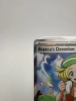 Pokemon Card TCG - Bianca's Devotion 197/162 Full Art Trainer Temporal Forces NM - Image 2