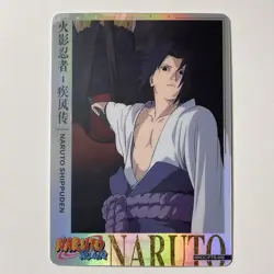 Sasuke PTR Kayou Official Naruto Card TCG NRCC-PTR-005 /-/-/-/-/-/-/-/-/-/-/-/- - Image 1