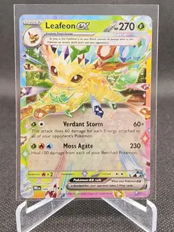 Leafeon EX 006/131 - Prismatic Evolutions 2025 Pokemon Card TCG - Image 1