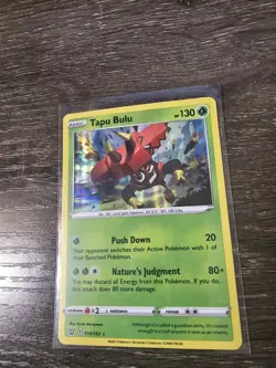 Pokemon TCG Tapu Bulu 016/163SWSH05: Battle Styles Holo Card Collectible - Image 1