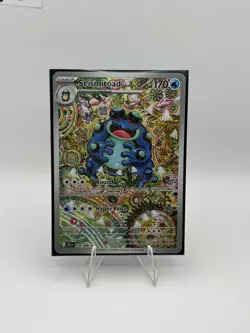 Pokemon TCG SV Black Bolt English Seismitoad #105/086 Illustration Rare Card - Image 1