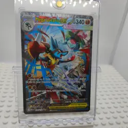 Mega Lucario Ex Alternate Art 179/132 Mega Evolution Secret Rare Pokemon Card NM - Image 2