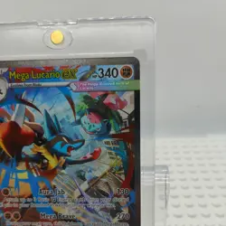 Mega Lucario Ex Alternate Art 179/132 Mega Evolution Secret Rare Pokemon Card NM - Image 5
