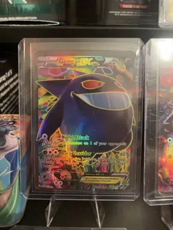 Gengar EX Full Art Holo Card 114/119 XY-Phantom Forces Ungraded Card Lot 3 cards - Image 1