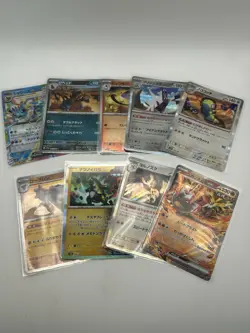 Pokemon Black Bolt/White Flare/Terastal Festival: Pokeball, EX, Holo 9 Card Lot - Image 1