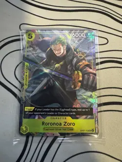One Piece Card Game - Roronoa Zoro OP07-113 Sealed Promo English - Image 1