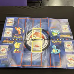 Vintage Nintendo Power Magazine Pokemon Trading Card Game Play-Mat Poster 1999 - Image 1